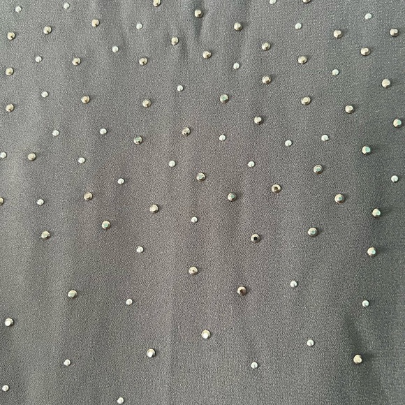 Apt. 9 Studded Cap Sleeve top. Beautiful and Sparkly - Picture 3 of 7
